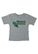 North Texas Mean Green Infant Big Logo T-Shirt - Grey