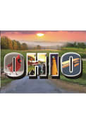 Ohio Ohio Letter Series Magnet Magnet