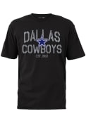Dallas Cowboys Black Fantasy Leader Tee