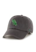 North Texas Mean Green 47 Clean Up Adjustable Hat - Charcoal