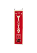 Temple Owls 8x32 Heritage Banner