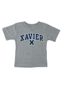 Xavier Musketeers Infant Arch T-Shirt - Grey