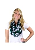 Michigan State Spartans Womens Logo Infinity Scarf - Green