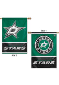 Dallas Stars 28x40 2 Sided Silk Screen Banner