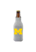 Michigan Wolverines Silver Glitter Bottle Coolie