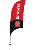 NC State Wolfpack 7.5 Foot Spike Base Tall Team Flag