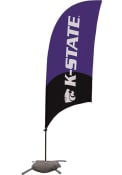 K-State Wildcats 7.5 Foot Cross Base Tall Team Flag