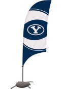 BYU Cougars 7.5 Foot Cross Base Tall Team Flag