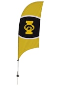 Iowa Hawkeyes 7.5 Foot Spike Base Tall Team Flag