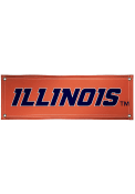 Illinois Fighting Illini 2x6 Vinyl Banner