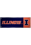 Illinois Fighting Illini 2x6 Vinyl Banner