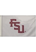 Florida State Seminoles 3x5 White Silk Screen Grommet Flag