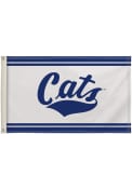 Montana State Bobcats 3x5 White Silk Screen Grommet Flag