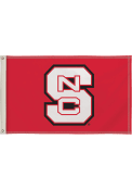 NC State Wolfpack 3x5 Red Silk Screen Grommet Flag