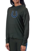 Indianapolis Colts Womens Lightweight Hooded Sweatshirt - Grey