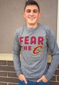 Cleveland Cavaliers Grey Fear The Fashion Tee