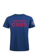 Chicago Cubs Blue Wordmark Fashion Tee