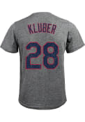 Corey Kluber Cleveland Indians Grey Fashion Player Tee