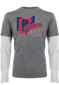 Cleveland Indians Grey State of Mind Fashion Tee