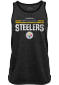 Pittsburgh Steelers Laces Out Black Tank Top - Black