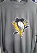 Pittsburgh Penguins Primary Logo Fashion Sweatshirt - Grey