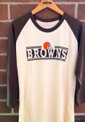 Cleveland Browns Lines Fashion T Shirt - White