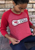 Kansas City Chiefs Womens Out of Sight T-Shirt - Red