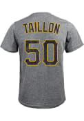 Pittsburgh Pirates Grey Name and Number Fashion Tee