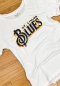 St Louis Blues Womens Retro Wordmark T-Shirt -