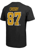 Sidney Crosby Pittsburgh Penguins Majestic Threads Primary T-Shirt - Black