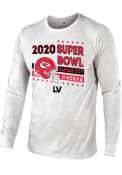 Kansas City Chiefs Super Bowl LV Triple Option Fashion T Shirt - White