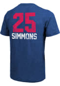 Ben Simmons Philadelphia 76ers Majestic Threads Aldo T-Shirt - Blue