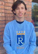 Kansas City Royals Coop Logo Fashion Sweatshirt - Light Blue