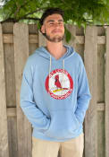 St Louis Cardinals Coop Logo Fashion Hood - Light Blue