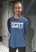 Indianapolis Colts Womens Boyfriend T-Shirt - Blue