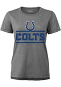 Indianapolis Colts Womens Boyfriend T-Shirt - Grey