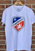 FC Cincinnati Primary Fashion T Shirt - White