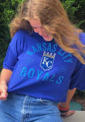 Kansas City Royals Womens Field Goal T-Shirt - Blue