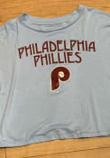Philadelphia Phillies Womens Desdemona T-Shirt - Light Blue