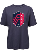 St Louis City SC Womens Primary T-Shirt - Navy Blue