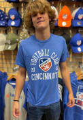 FC Cincinnati Ball Hog Fashion T Shirt - Blue