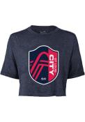 St Louis City SC Womens Primary T-Shirt - Navy Blue