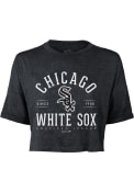 Chicago White Sox Womens Field Goal T-Shirt - Black