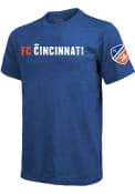 FC Cincinnati Wordmark Fashion T Shirt - Blue