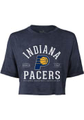 Indiana Pacers Womens Field Goal T-Shirt - Navy Blue