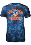 FC Cincinnati Curveball Fashion T Shirt - Blue