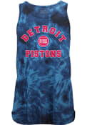 Detroit Pistons Curveball Tank Top - Blue