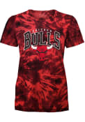 Chicago Bulls Womens Burble T-Shirt - Red