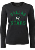 Dallas Stars Womens Field Goal T-Shirt - Black