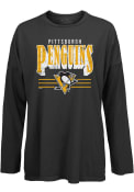 Pittsburgh Penguins Womens Bernard T-Shirt - Black